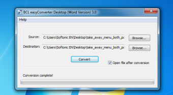 BCL easyConverter Desktop