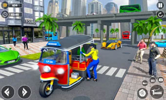 Modern Auto Rickshaw Driver 3D