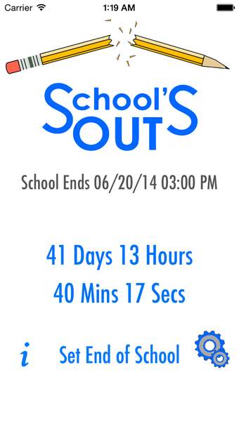 Schools Out - Countdown