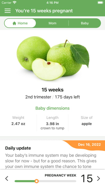 Pregnancy App.