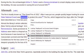 Wikidata search