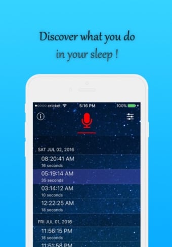 Sleep talk and snore recorder