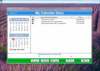 SSuite My Calendar Diary