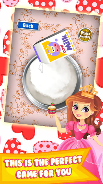 Princess Cake Maker Salon - Make Dessert Food Games for Kids