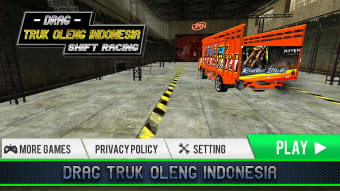 Drag Truk Oleng Indonesia - 3D