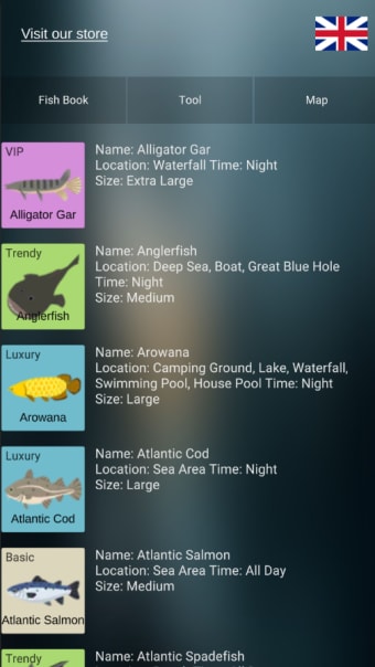 PlayTogether fishing guide