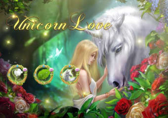 Floral Theme-Blonde  Unicorn