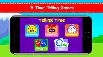 Telling Time For Kids  Clock