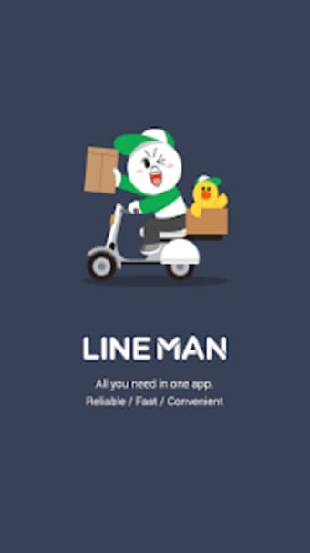 LINE MAN - Food Delivery Taxi Messenger Parcel