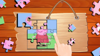 Little Pig and Animal puzzle G
