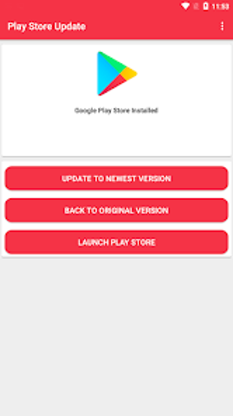 Play Store Update