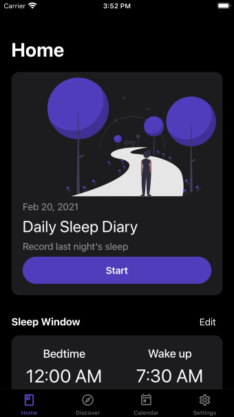 Restful: CBT-i Insomnia Diary