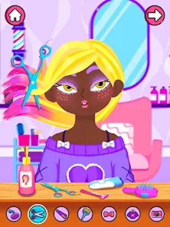 Hair Salon Makeup Girls Games