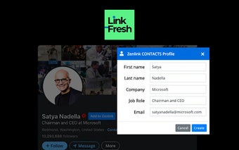 LinkFresh - a Freshworks integration for LinkedIn