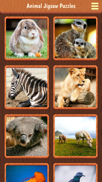 Animal Jigsaw Puzzles Game