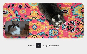 F to Fullscreen Google Meet