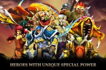 Legendary Heroes MOBA Offline - Strategy RPG