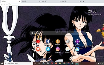 Sailor Moon Wallpaper New Tab Theme [Install]