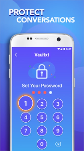Vaultxt secure chat: passcode lock private message