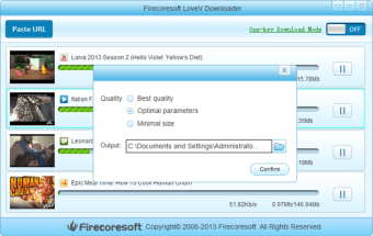 Firecoresoft Free LoveV Downloader
