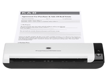 HP Scanjet Professional 1000 Mobile Scanner drivers