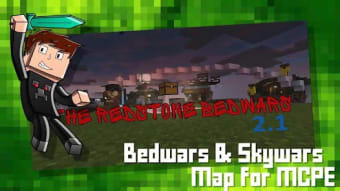 Bedwars  Skywars Map for MCPE