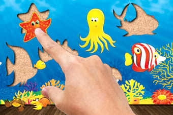 An ocean puzzle for toddlers