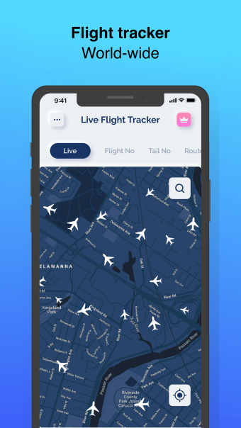 Live Flights Tracker
