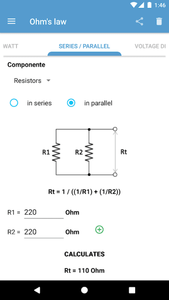 Ohm's Law - Electronics calculations
