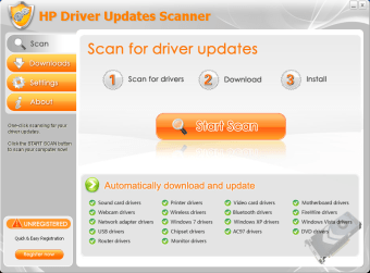 HP Driver Updates Scanner