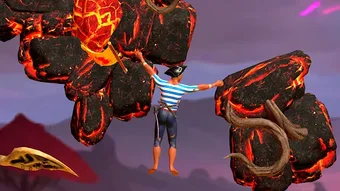 Difficult Climb: Lava Island