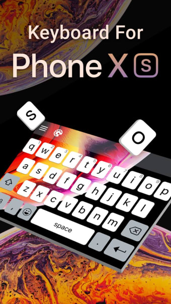 Phone XS keyboard theme