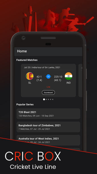 CricBox - Fast Cricket Live Line