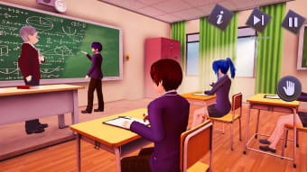 Anime High School Boy Life Sim