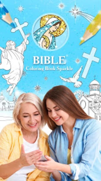Bible Coloring Book Sparkle