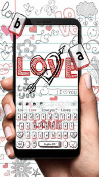 Doodle Love Keyboard