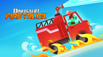 Dinosaur Fire Truck: for kids