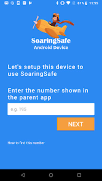 SoaringSafe Child App for Andr