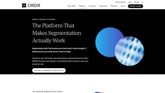 Image 0 for Ordr Platform