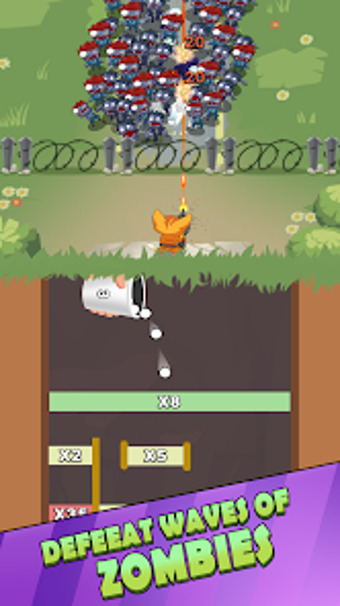 Cat Hero: Zombie Cup Survival