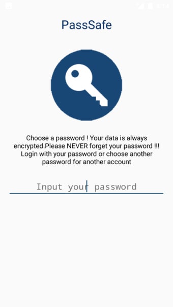 PassSafe Free Encrypted Notes