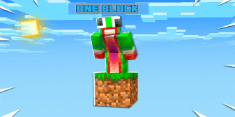One Block Survival Minecraft Map Skyblock