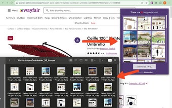 Wayfair Images Downloader