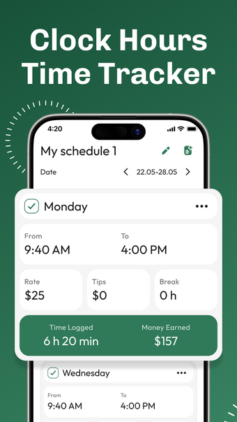 Hours Tracker - Work Time Hour