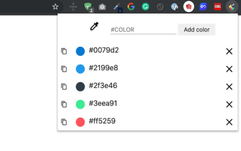 Color Saver: Pick and save your colors
