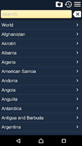 World Factbook. Countries Info
