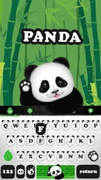 Panda Keyboard Theme