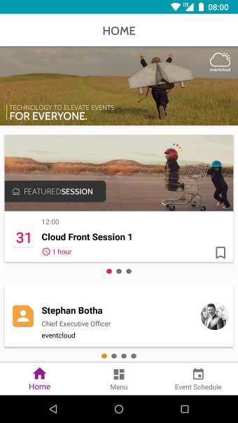 Events app by Eventcloud