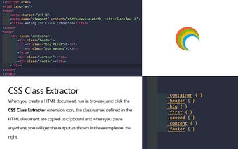 CSS Class Extractor