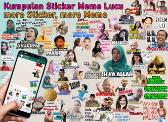 Kumpulan Sticker Meme Lucu WASticker for WhatsApp